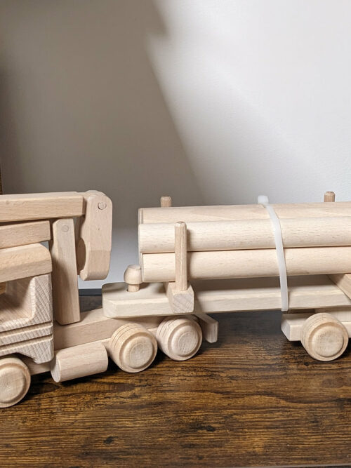 Camion grumier avec grappin
