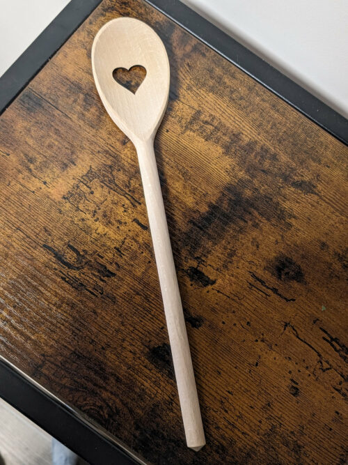 Grande cuillère cœur