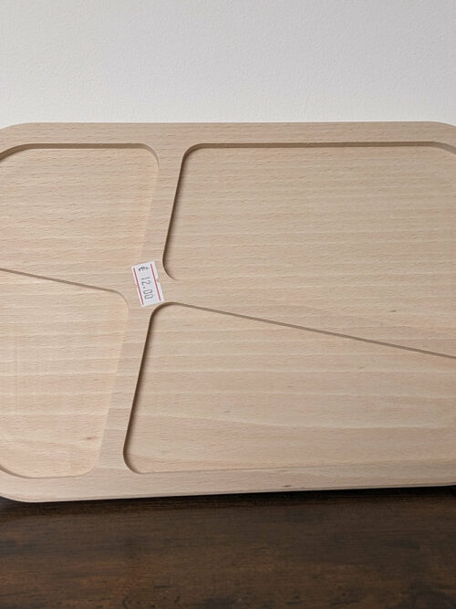 PLateau4comp Assiette rectangle 4 compartiments