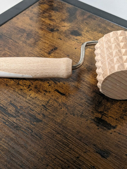Rouleau à pâtisserie avec picots