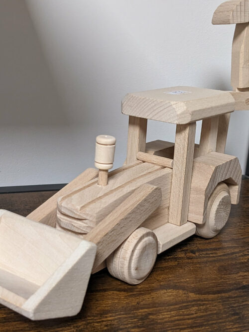 Tracteur avec Godet
