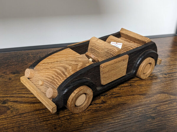 Voiture - Noire et bois